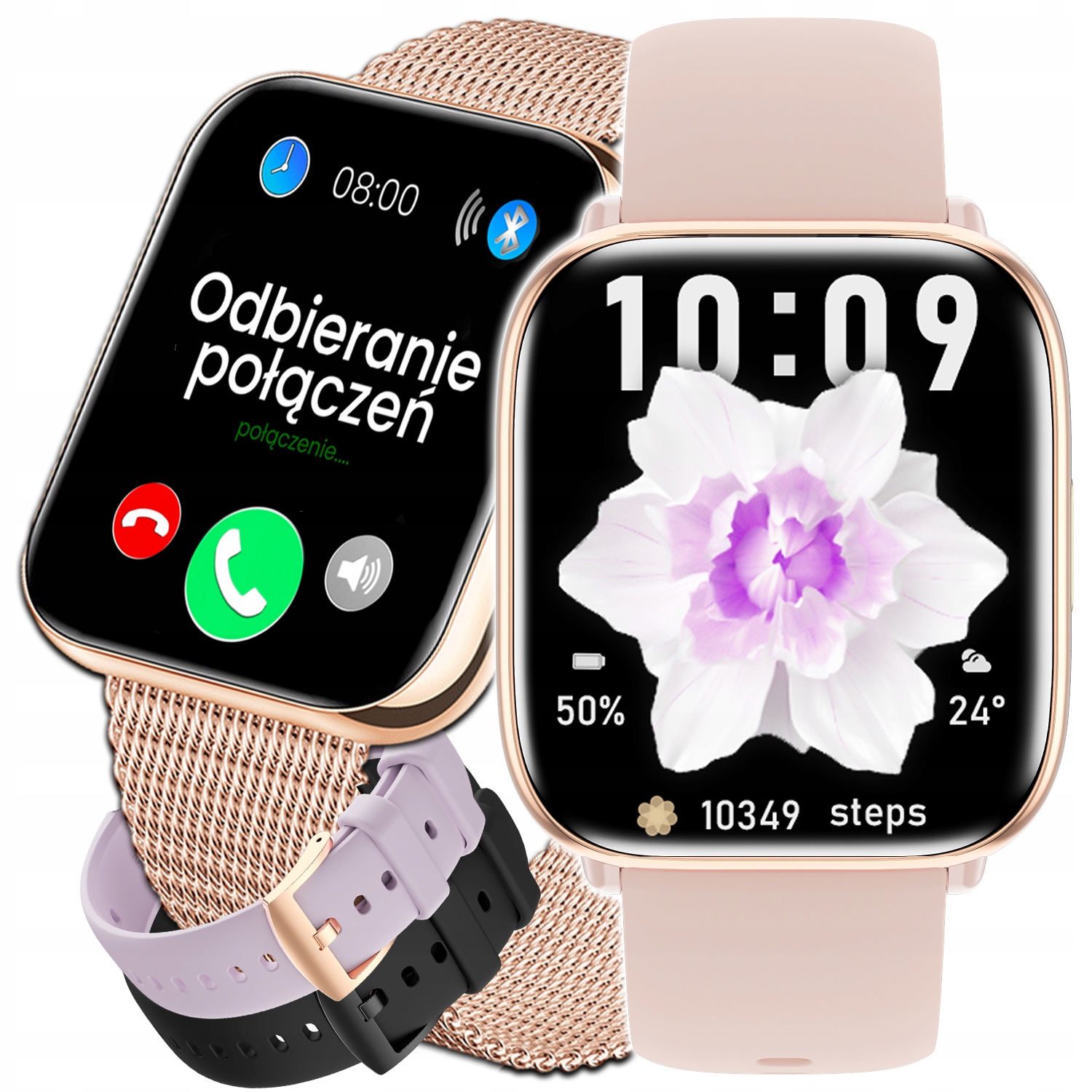 Smartwatch JG Smart Watch JG-HD12 Watch For Women / PL gold + 5 ďalších produktov